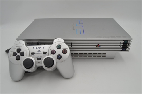 Playstation 2 - FAT - Silver - Konsol - SNR AC2910865 (B Grade) (Genbrug)